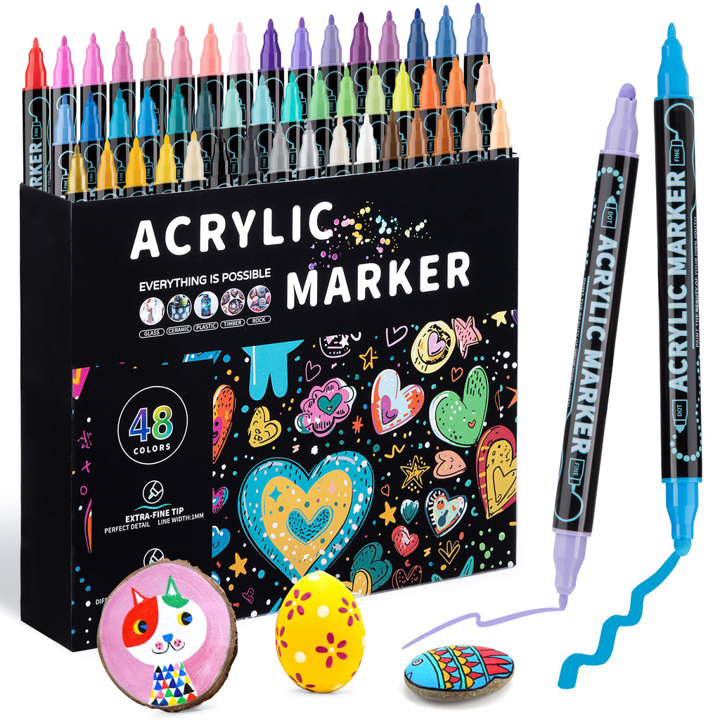 Dual-Tip Marker Pens - Inkzy Labs