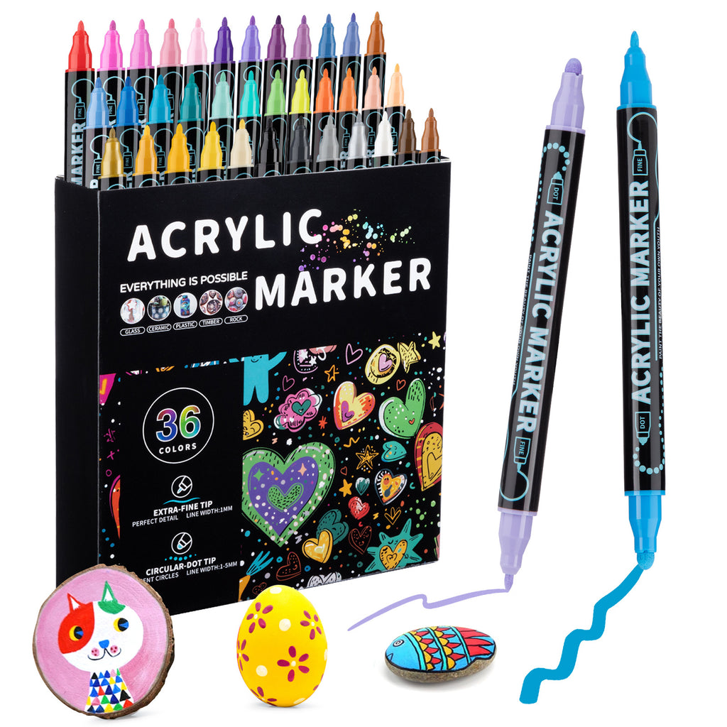 Dual-Tip Marker Pens - Inkzy Labs