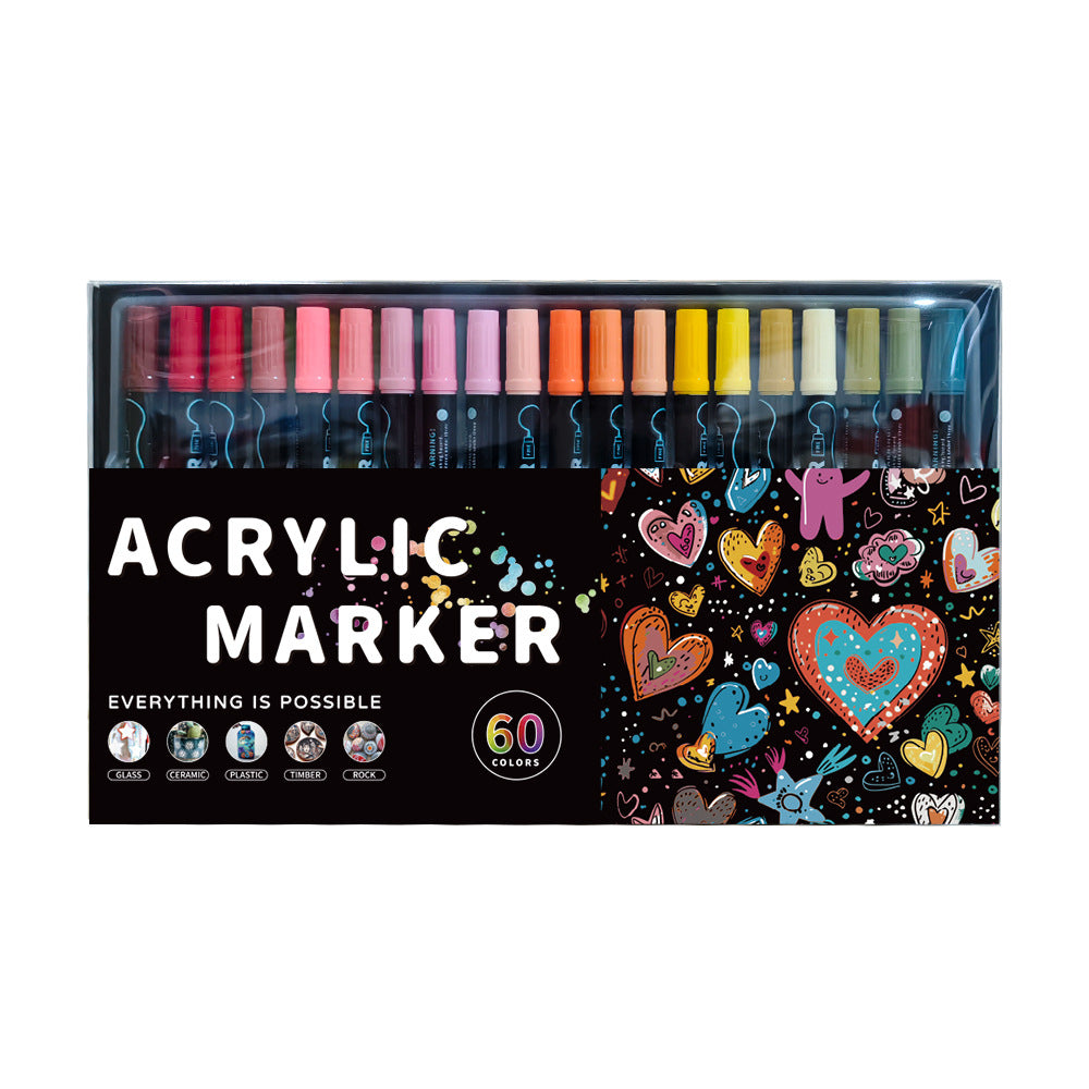 Dual-Tip Marker Pens - Inkzy Labs
