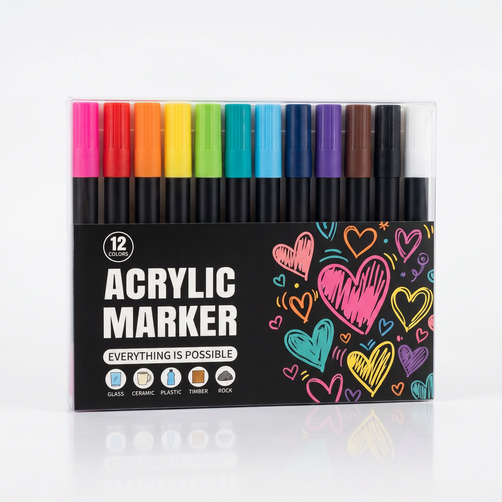 Dual-Tip Marker Pens - Inkzy Labs